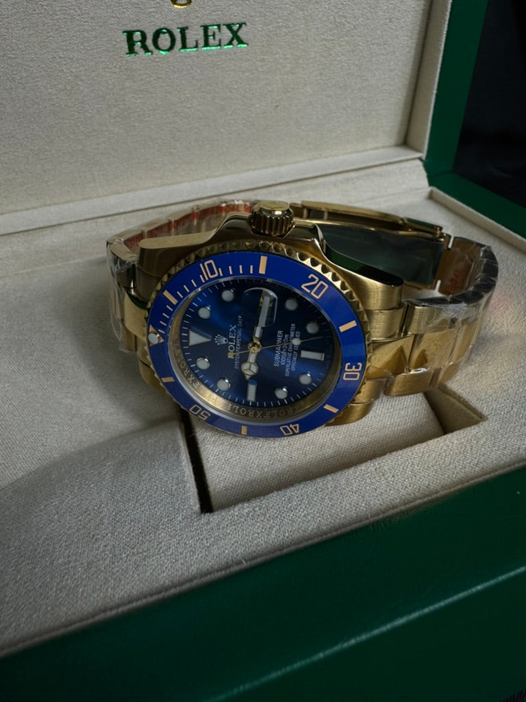 Rolex Submariner Date "Bluesy" Full Gold