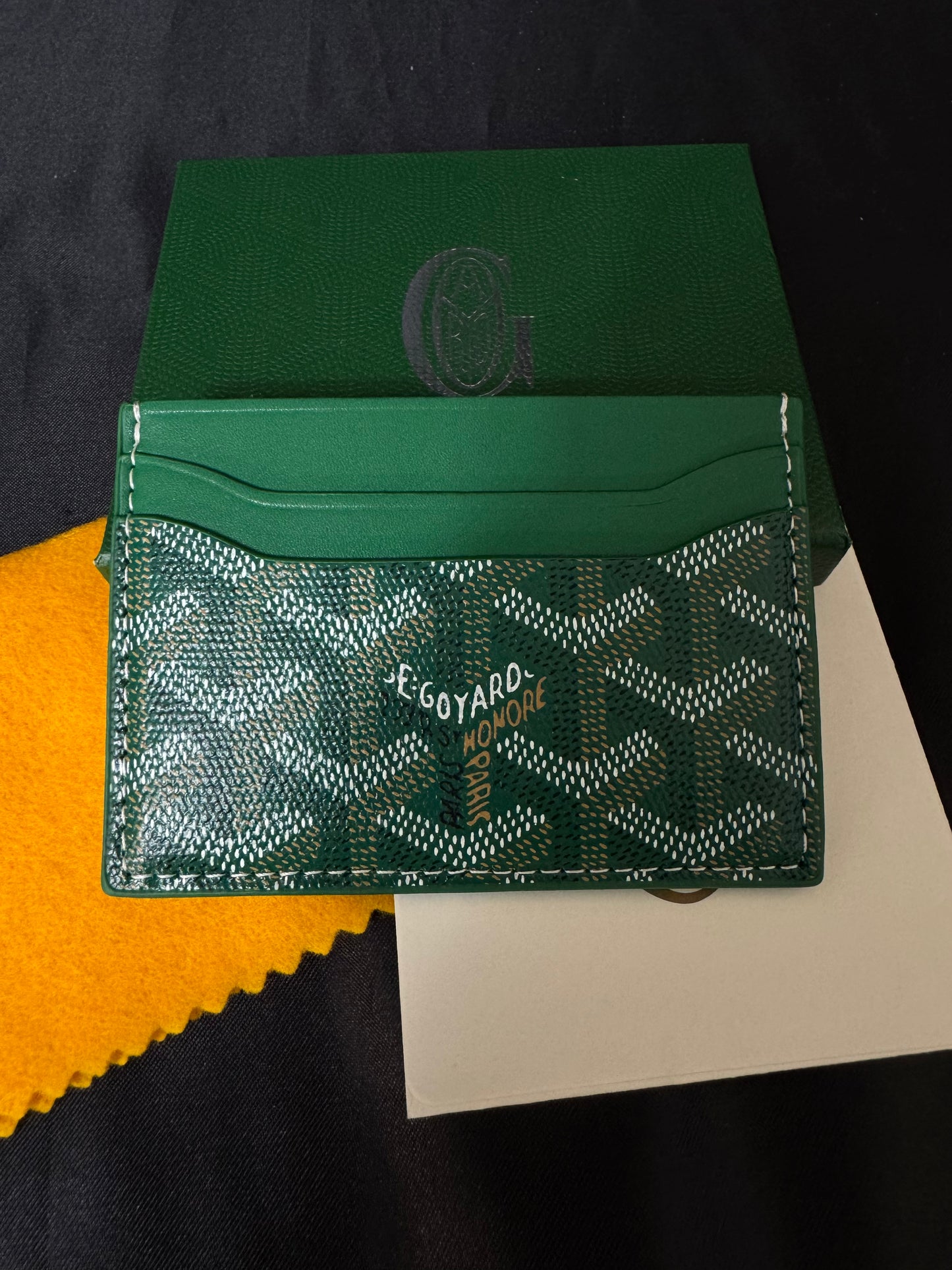 Goyard Tarjetero Verde