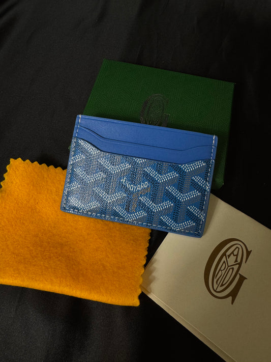 Goyard Tarjetero Azul Claro