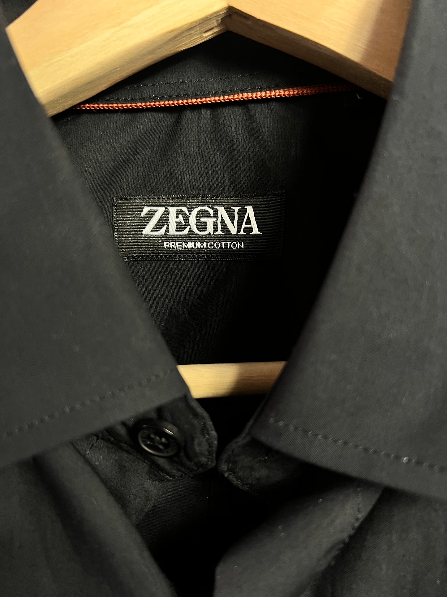 Camisa Zegna Negra UA