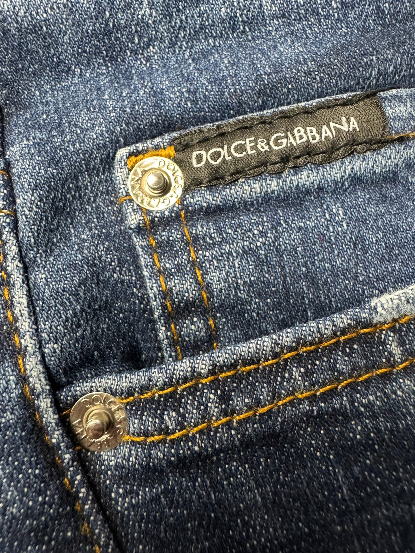 Jeans Dolce & Gabbana Azul con Placa