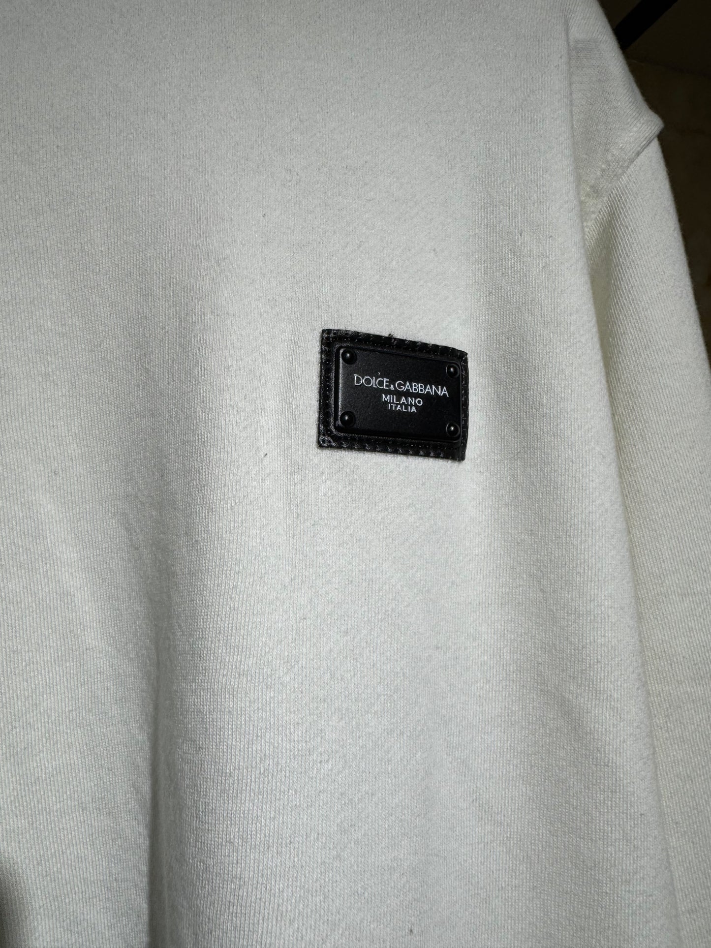 Dolce & Gabbana Hoodie Blanco