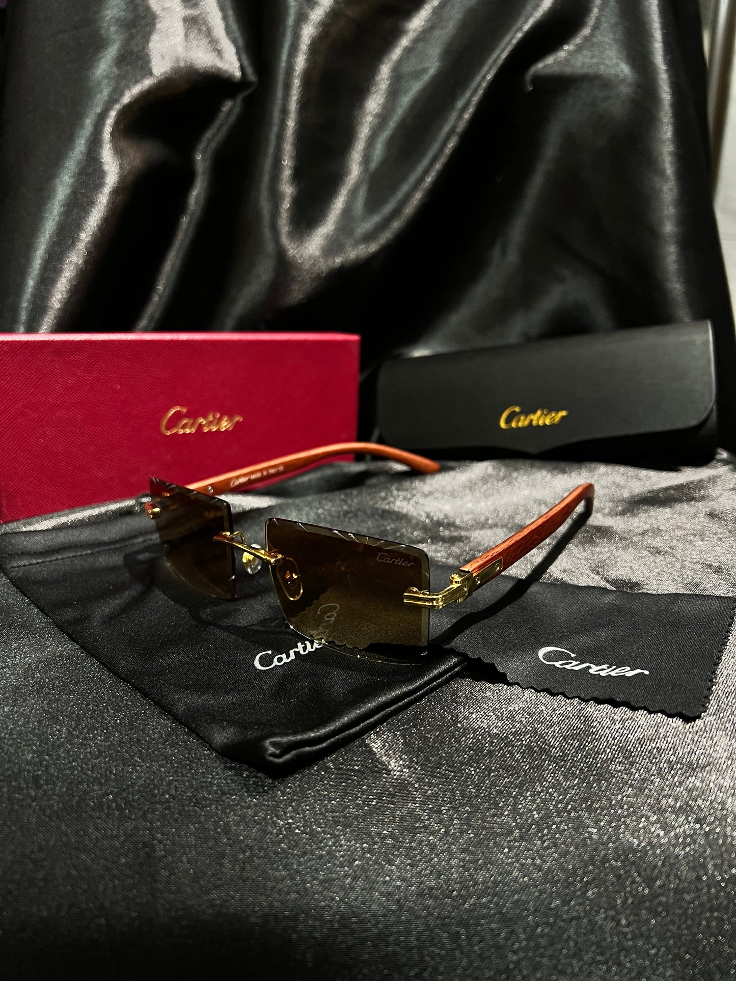 Lentes Cartier Rectangulares