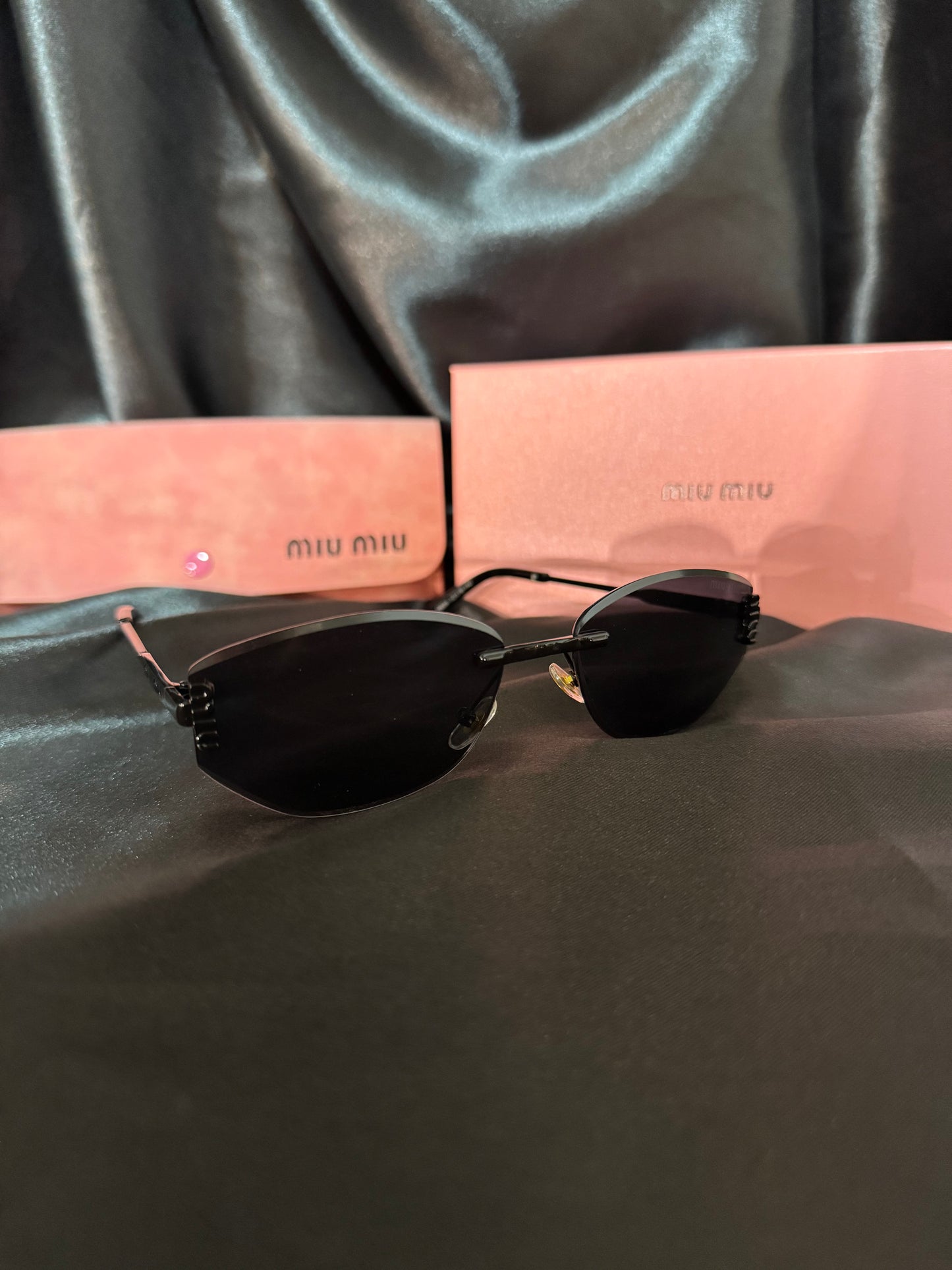 Lentes Miu Miu Negros