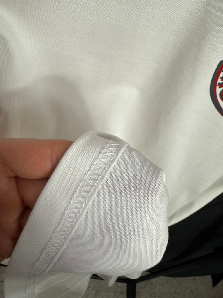Playera Moncler Big Logo Blanca UA