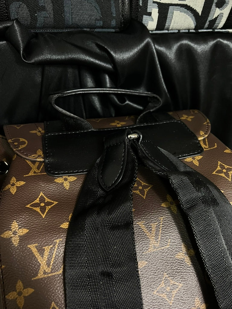 Louis Vuitton Christopher Backpack MM Classic Monogram