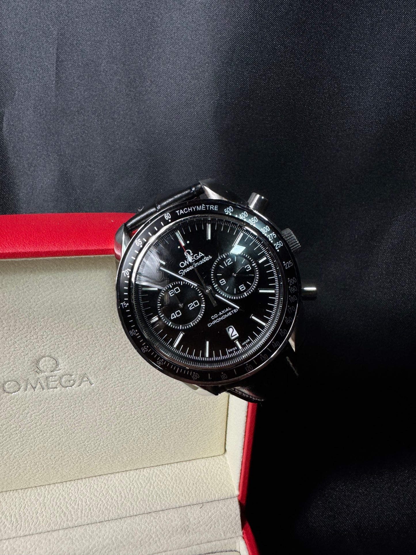 Omega – Speedmaster Leather Strap