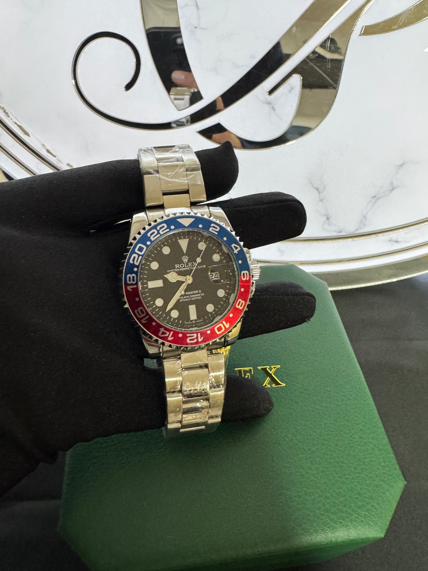 Reloj Rolex Pepsi Cara Negra