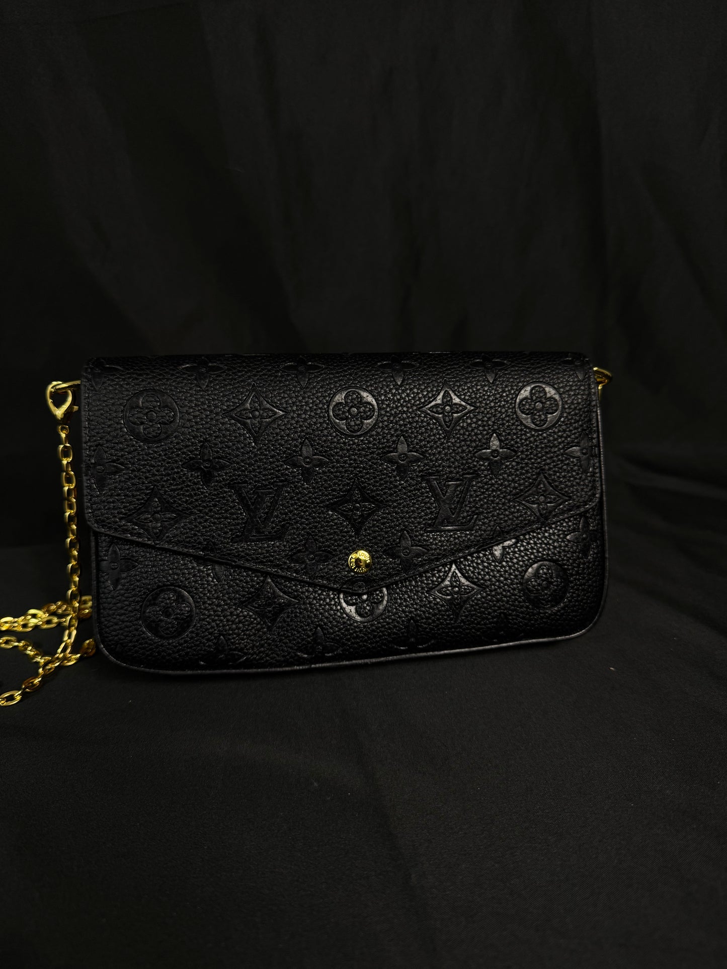 Louis Vuitton Felicie Pochette Black 3PZ