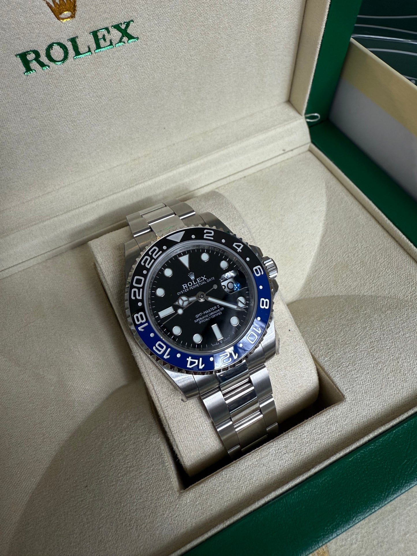 Rolex GMT Batman Oyster
