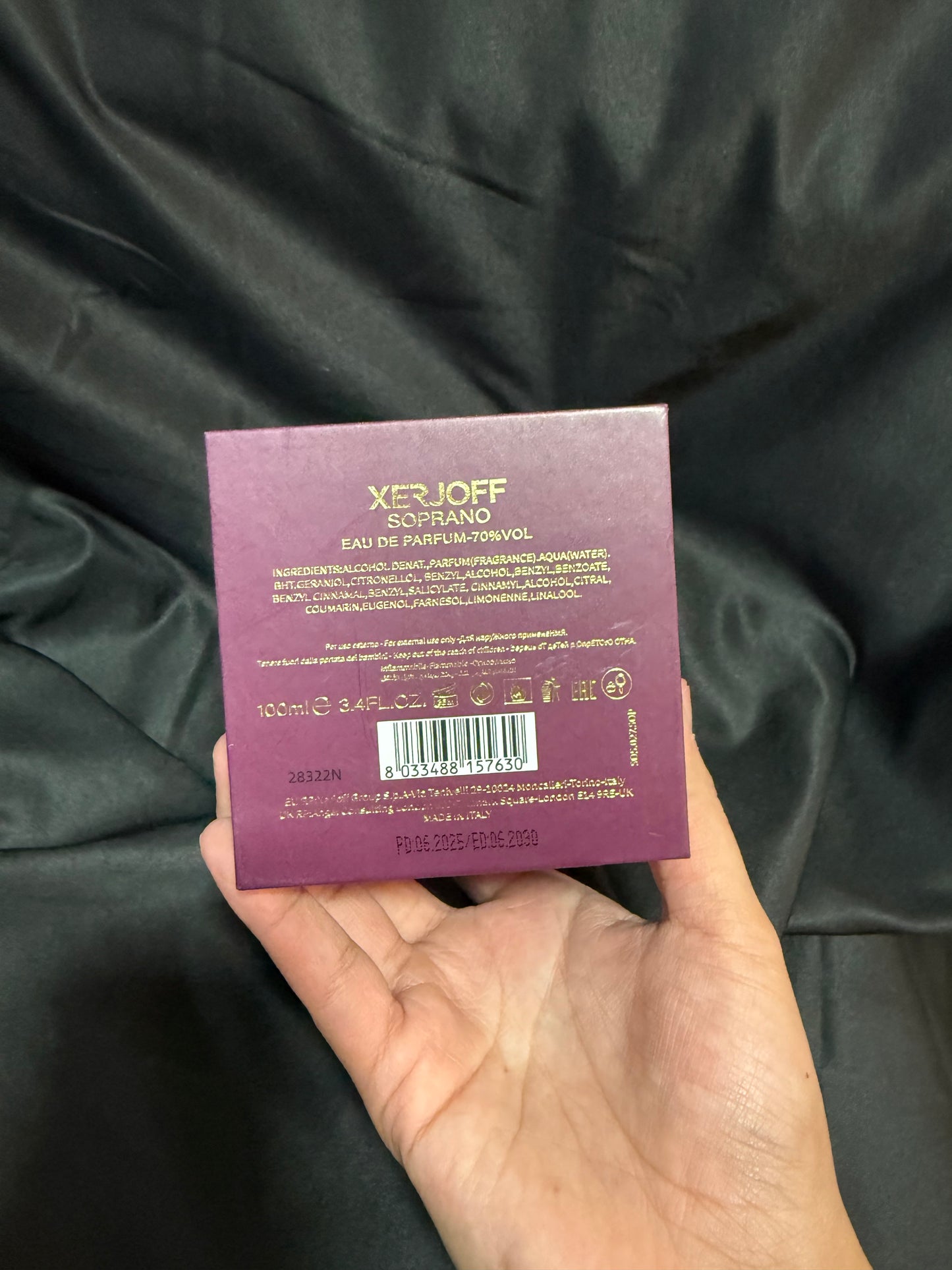 XERJOFF SOPRANO 100ML