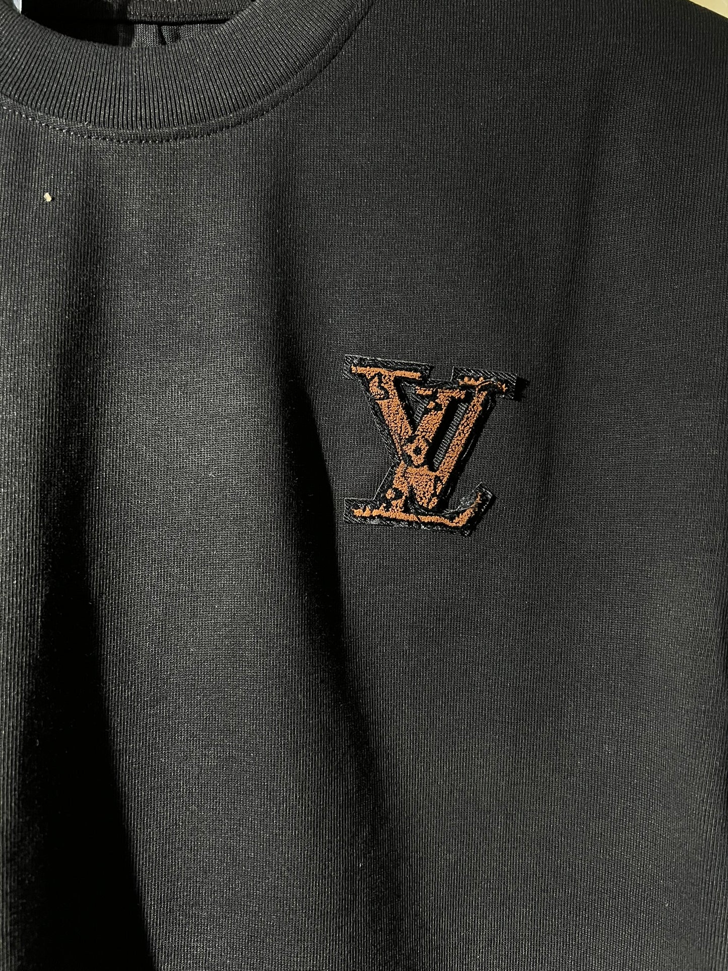 Louis Vuitton LV Patch Tee Negra