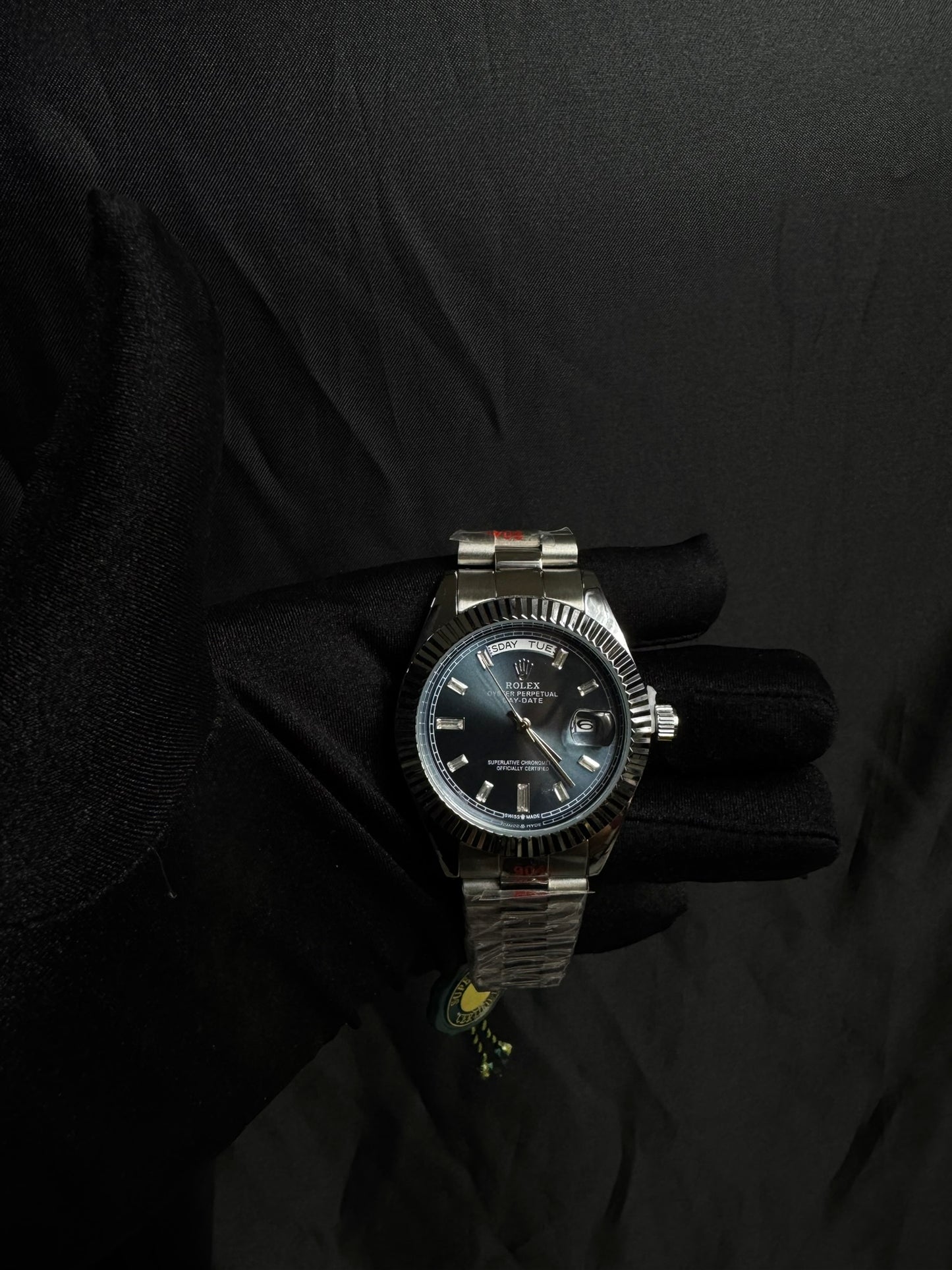 Reloj Rolex Day Date Cara Azul