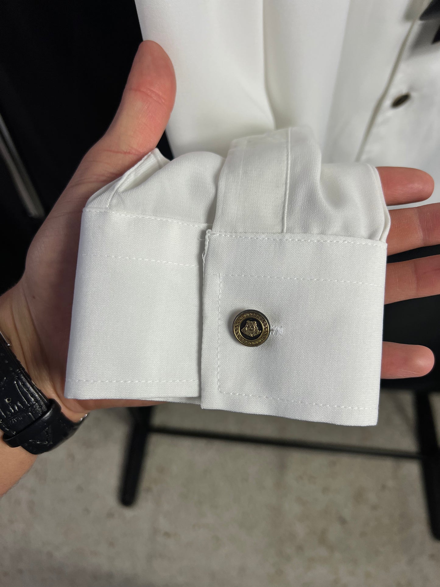 Camisa Versace Blanca UA