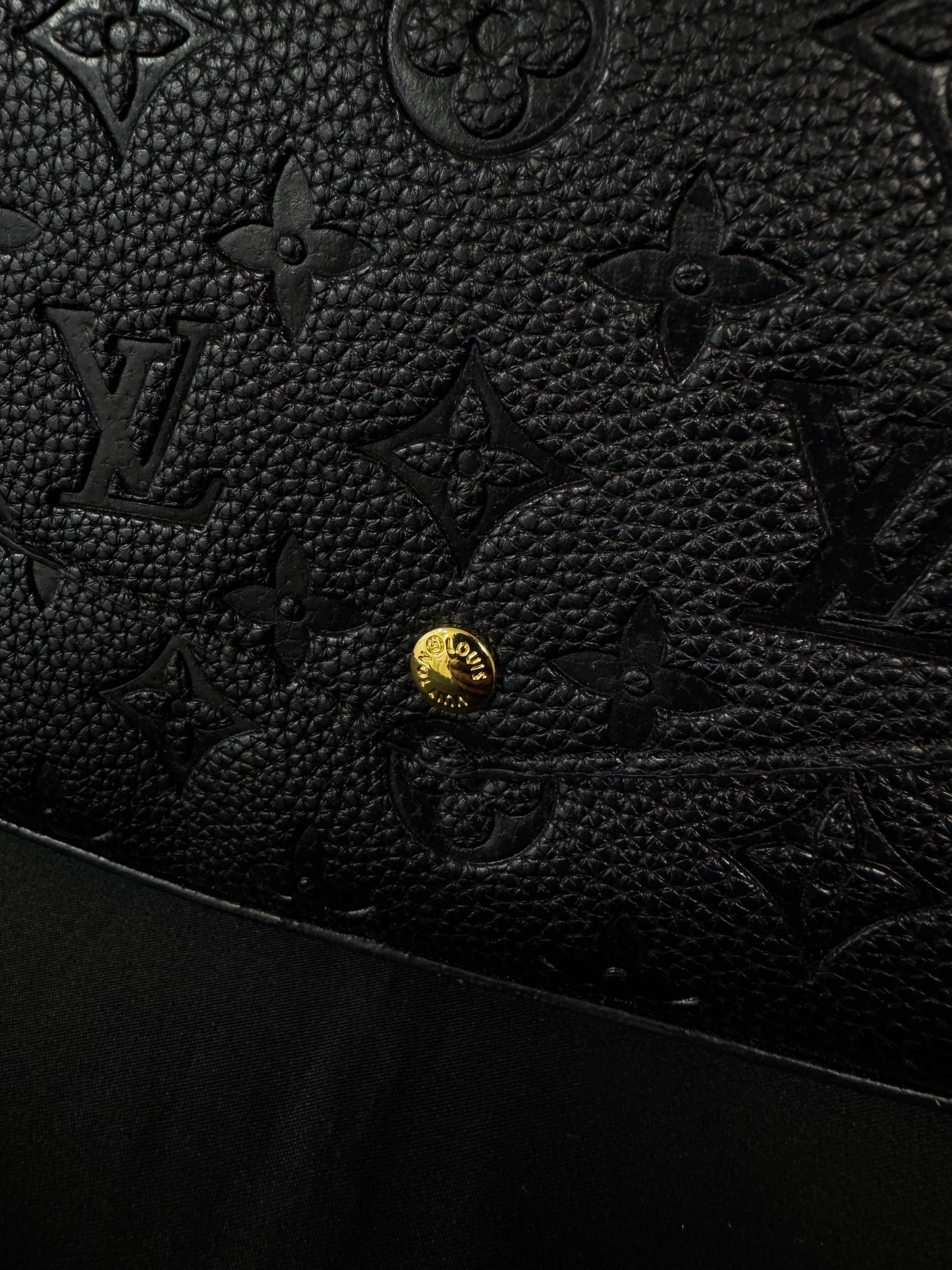 Louis Vuitton Felicie Pochette Black 3PZ