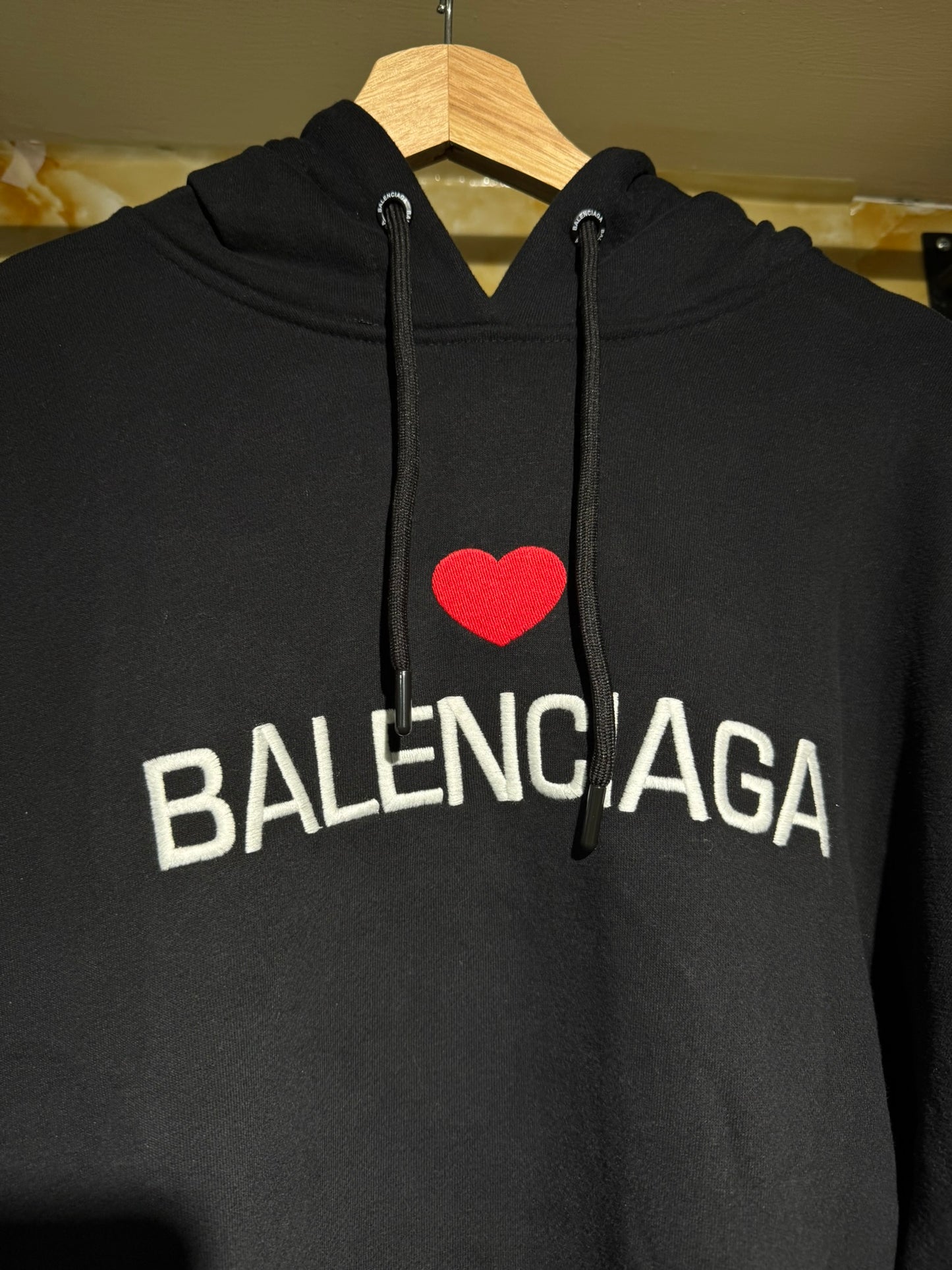 Balenciaga Hoodie Negra