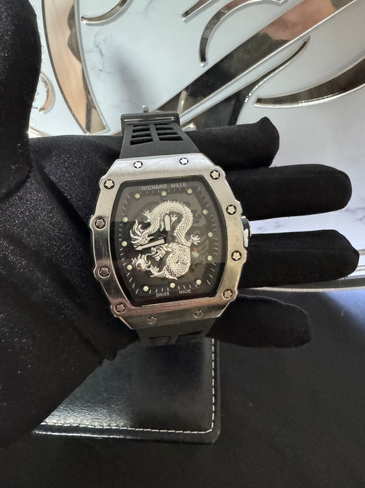 Reloj Richard Mille Dragón Plata