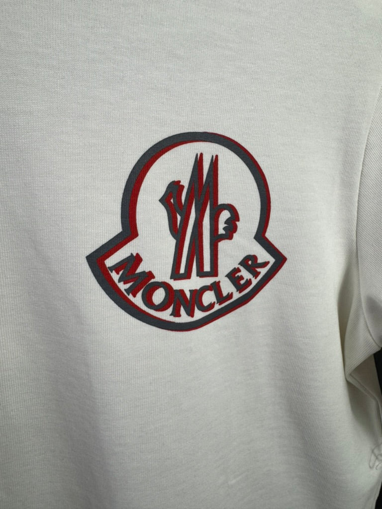 Playera Moncler Big Logo Blanca UA