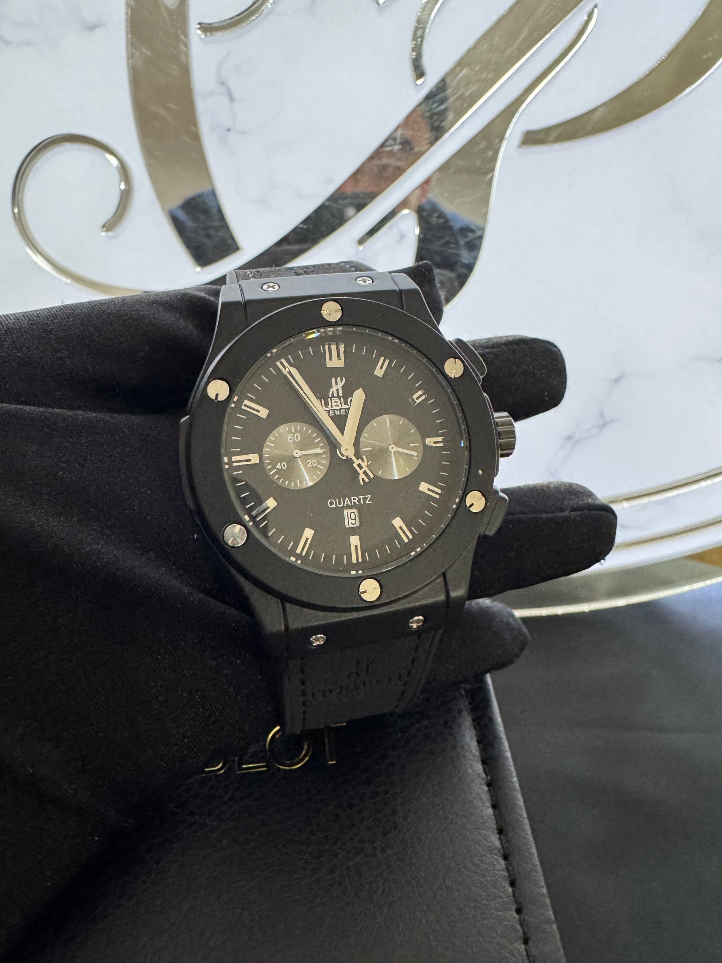 Reloj Hublot Chrono Negro