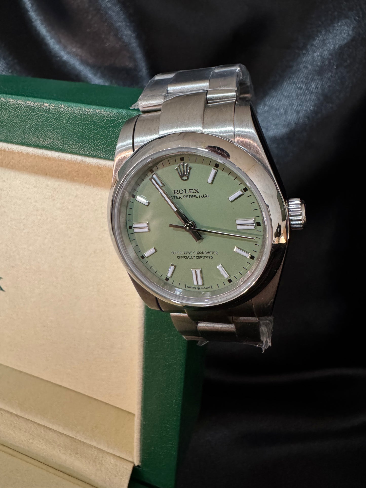 Rolex Oyster Perpetual "Matcha"