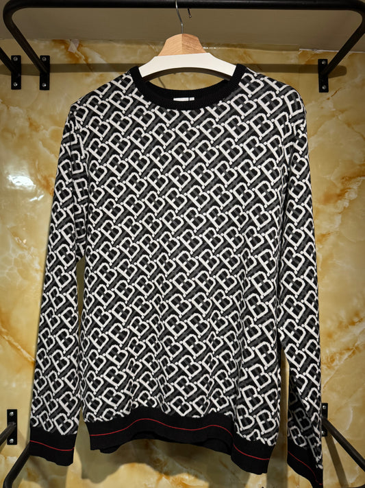 Burberry Sueter Monograma