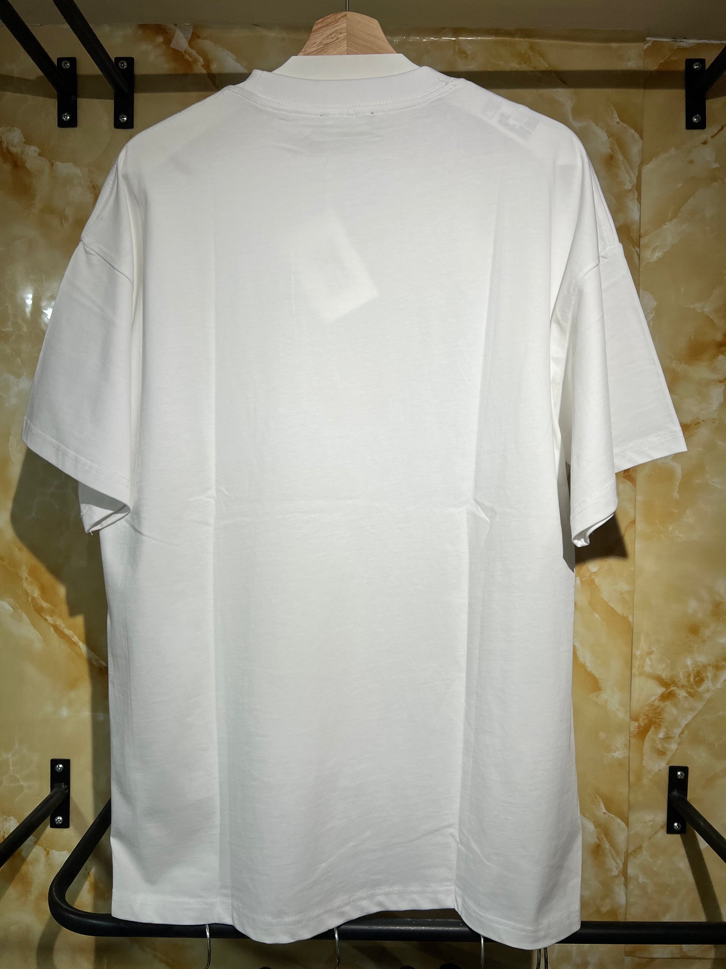 Balmain Main Lab Box Logo T-Shirt White