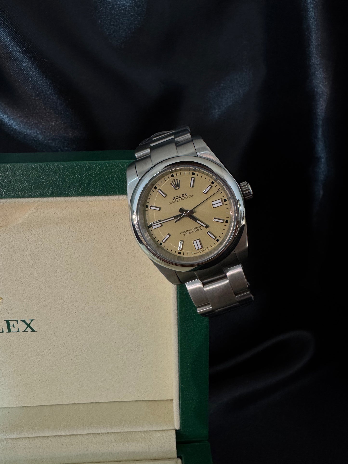 Rolex Oyster Perpetual Mustard