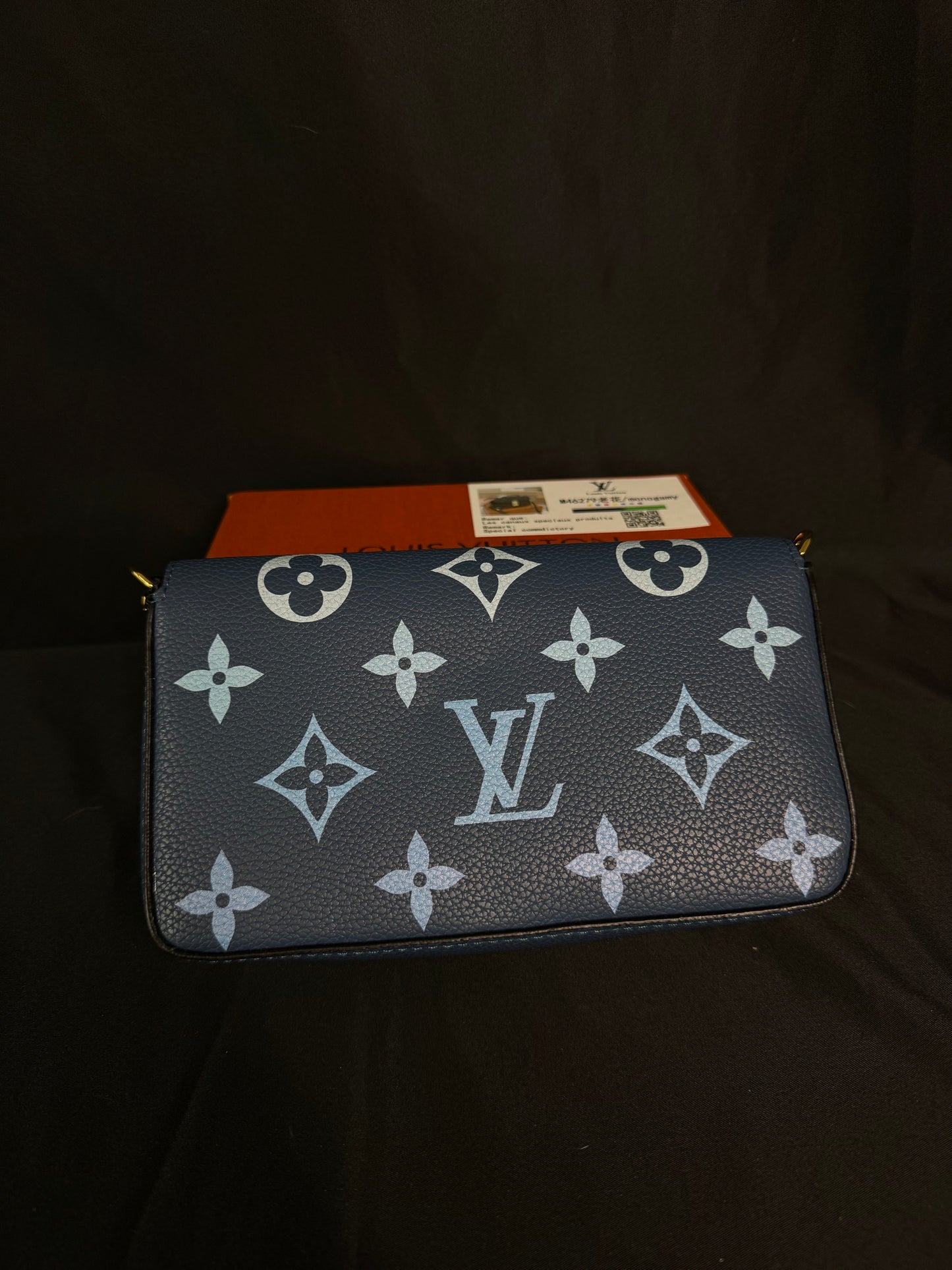 Louis Vuitton Felicie Pochette Gradient Blue 3PZ