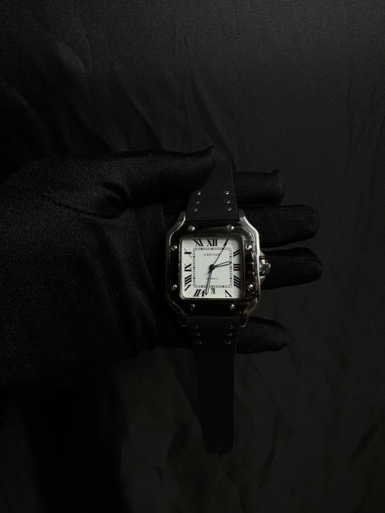 Reloj Cartier Santos XL Caucho