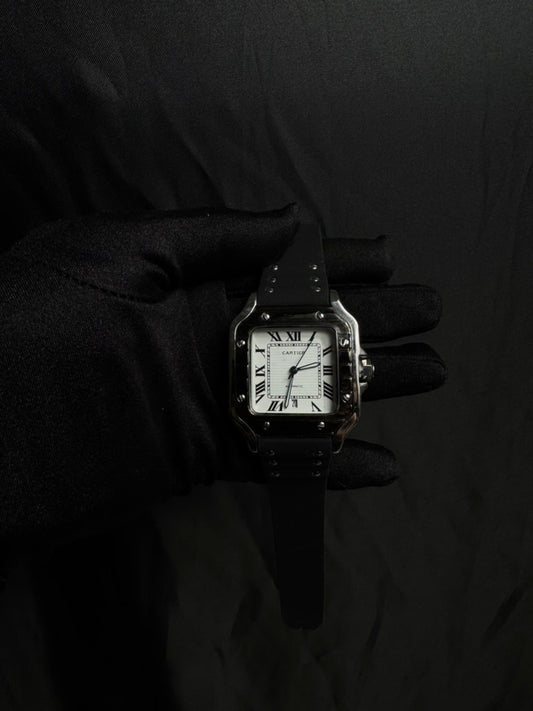 Reloj Cartier Santos XL Caucho