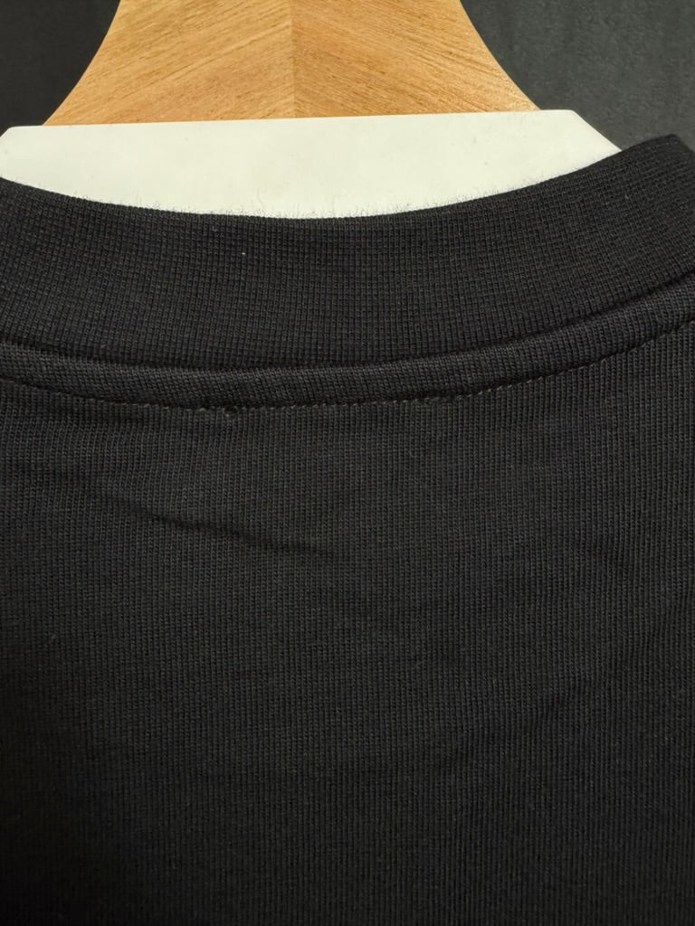 Playera Dior Trebol Bordado Negro UA