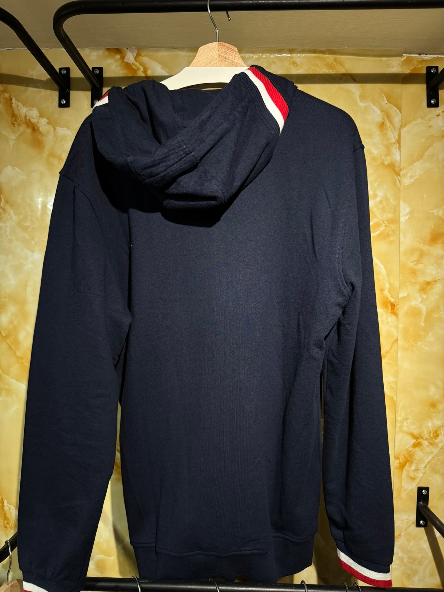 Moncler Hoodie Cierre Azul
