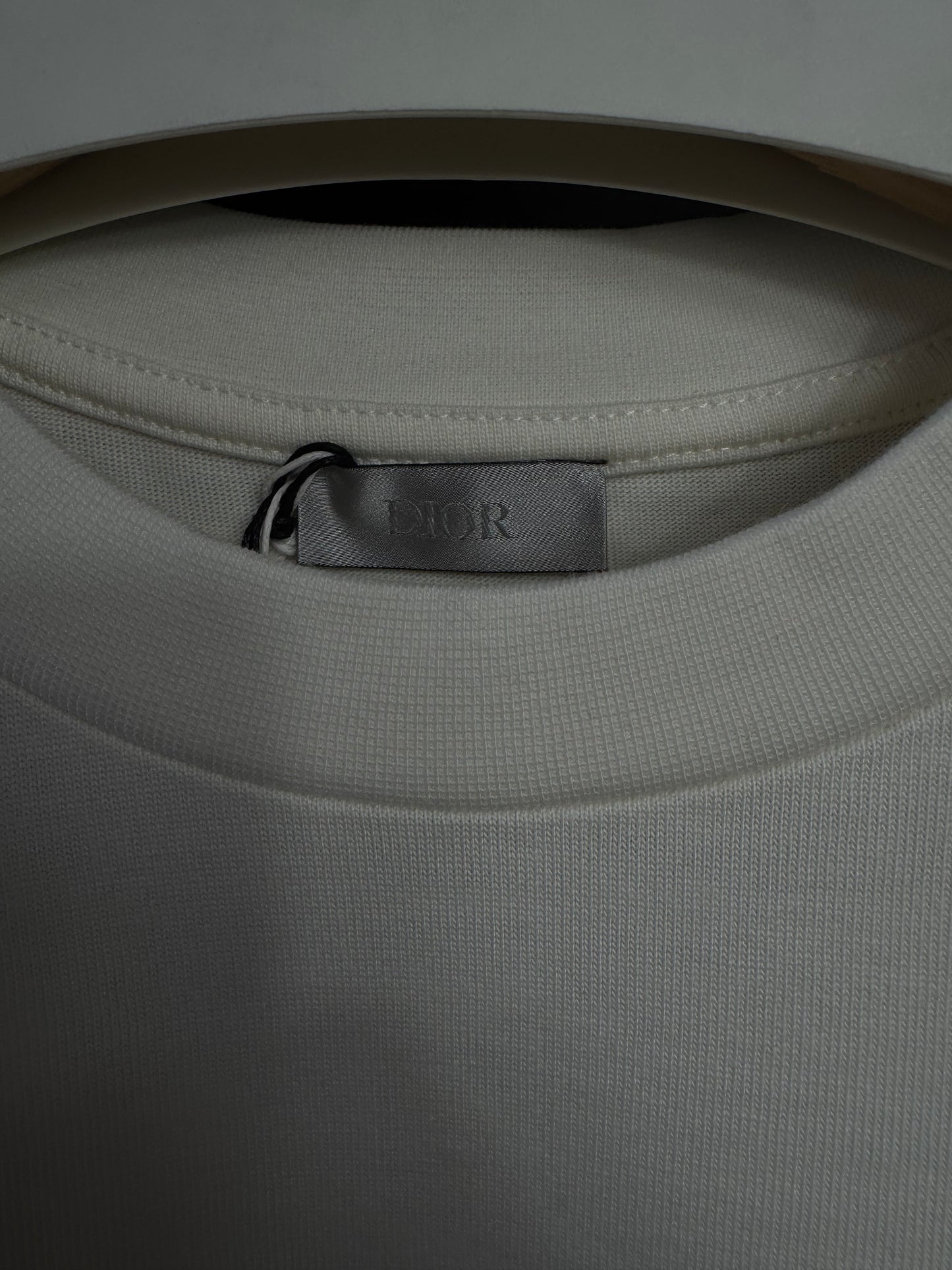 Playera Dior CD Icon Bordado Blanca UA