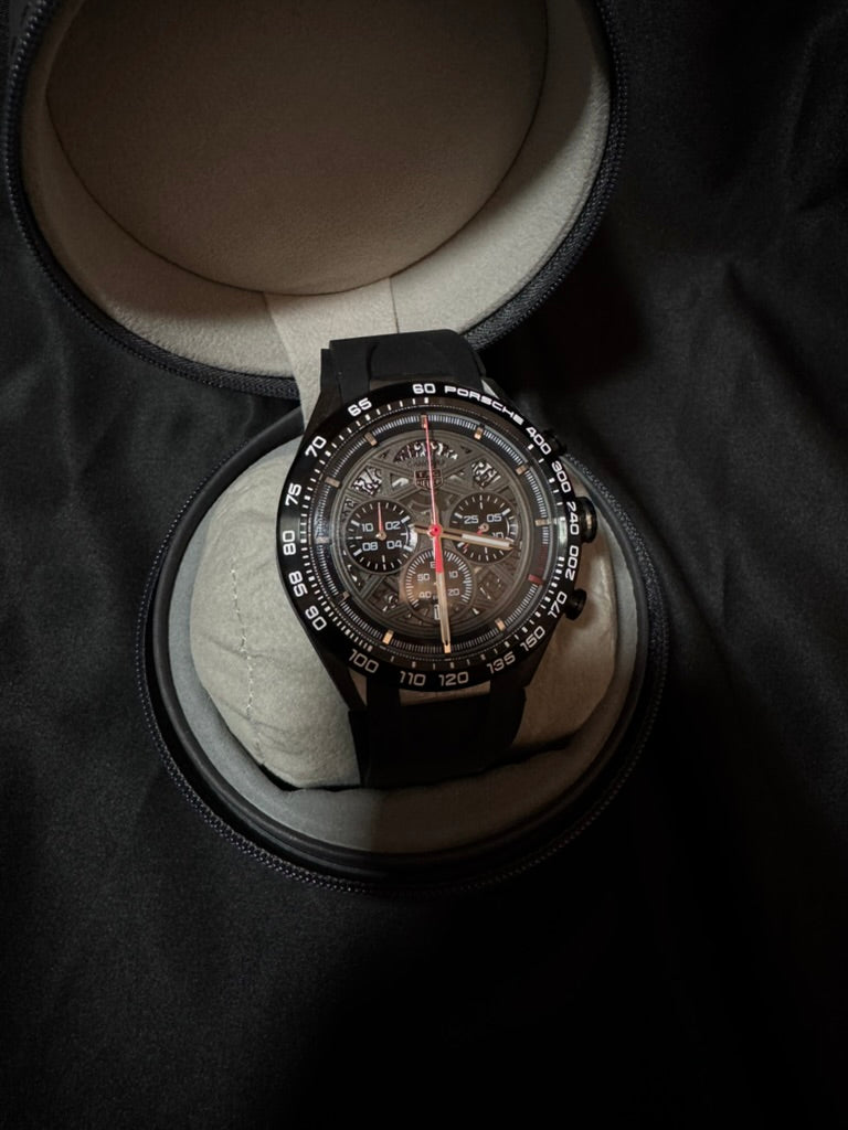TAG Heuer Carrera Skeleton Black Correa Caucho
