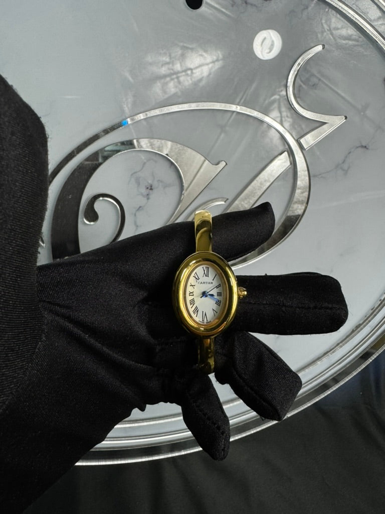 Reloj Cartier Baignore Dorado