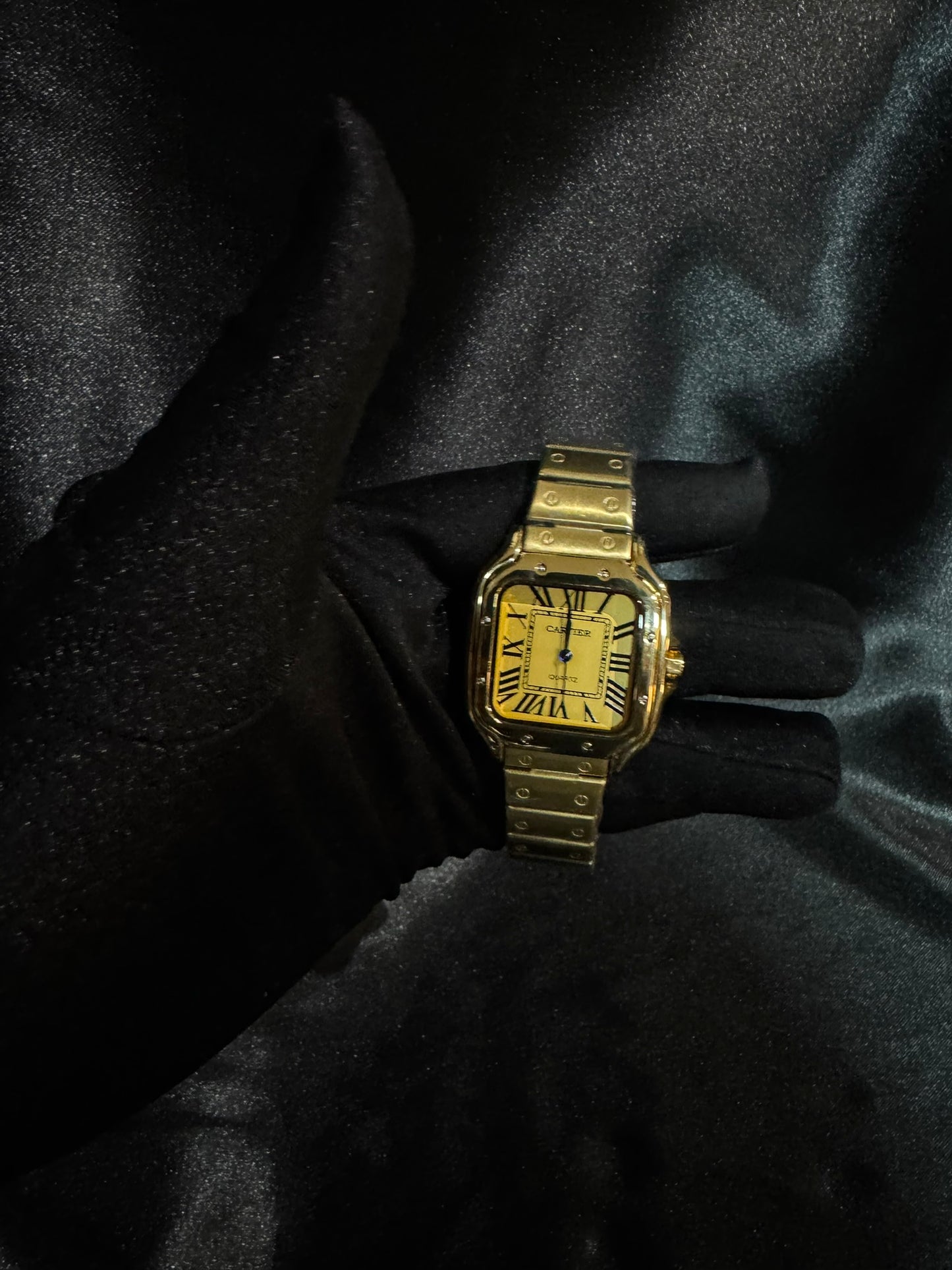 Reloj Cartier Santos Small Full Gold