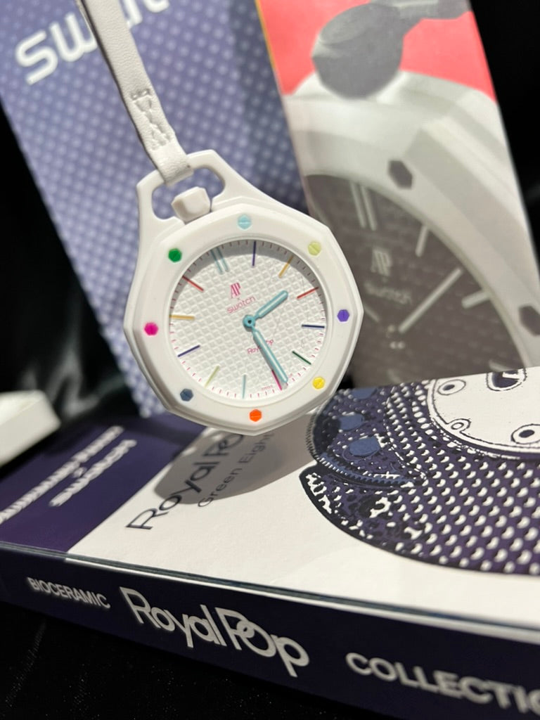 Swatch Royal Pop Huit Blanc