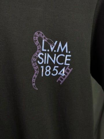 Playera Louis Vuitton Snakes Black UA