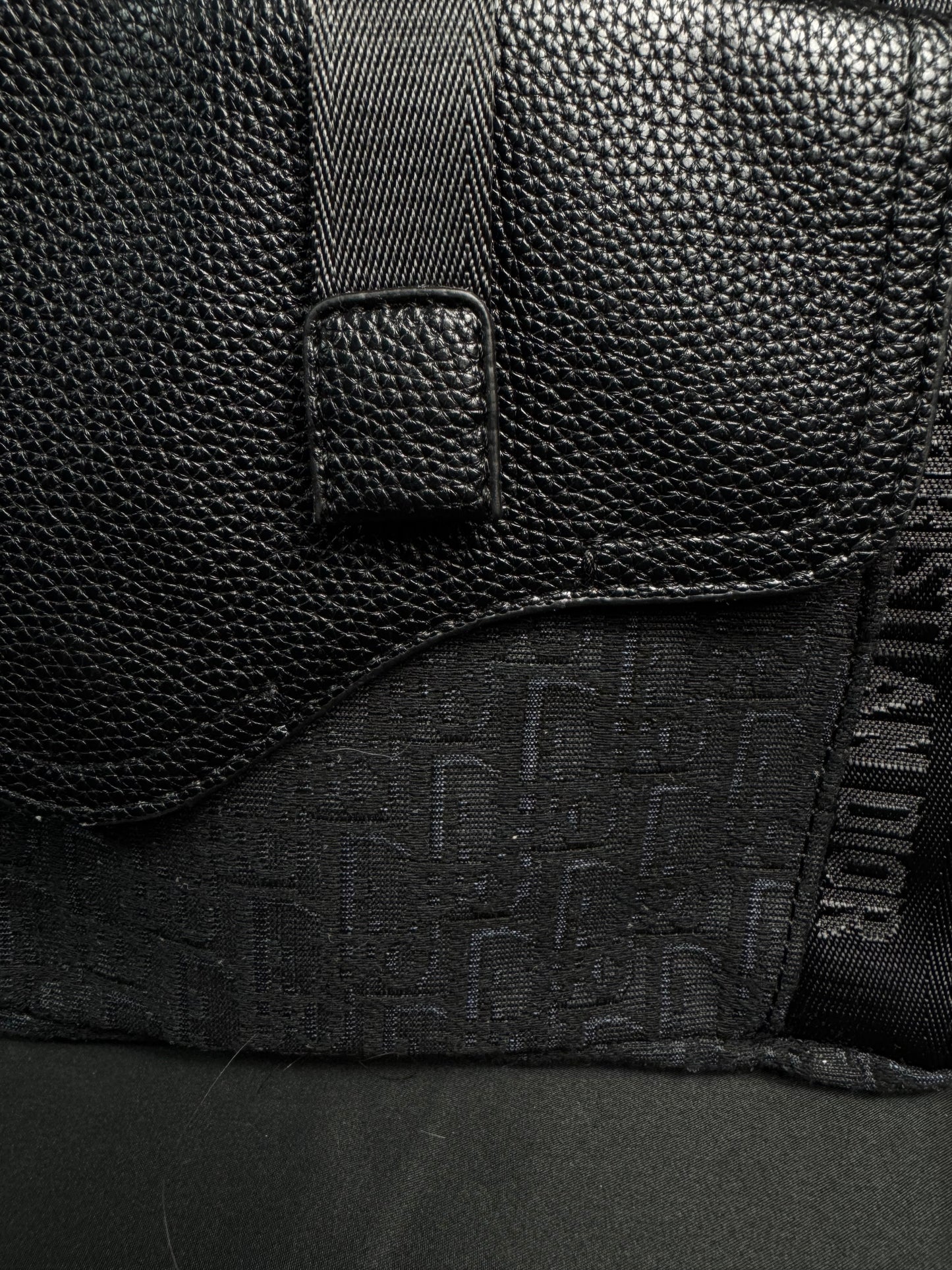 Dior Saddle Backpack Jacquard