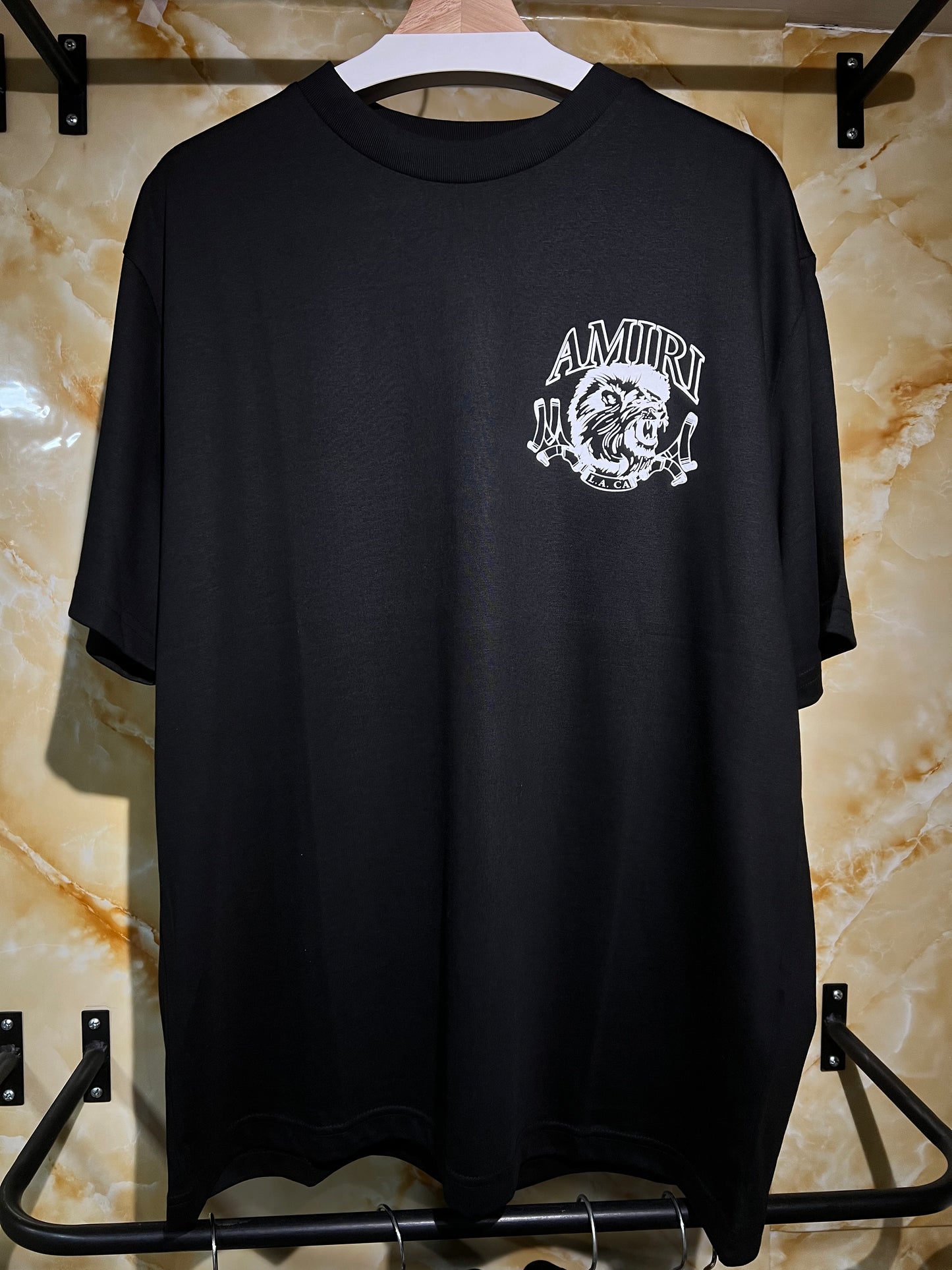 AMIRI Lion Logo T-Shirt Black