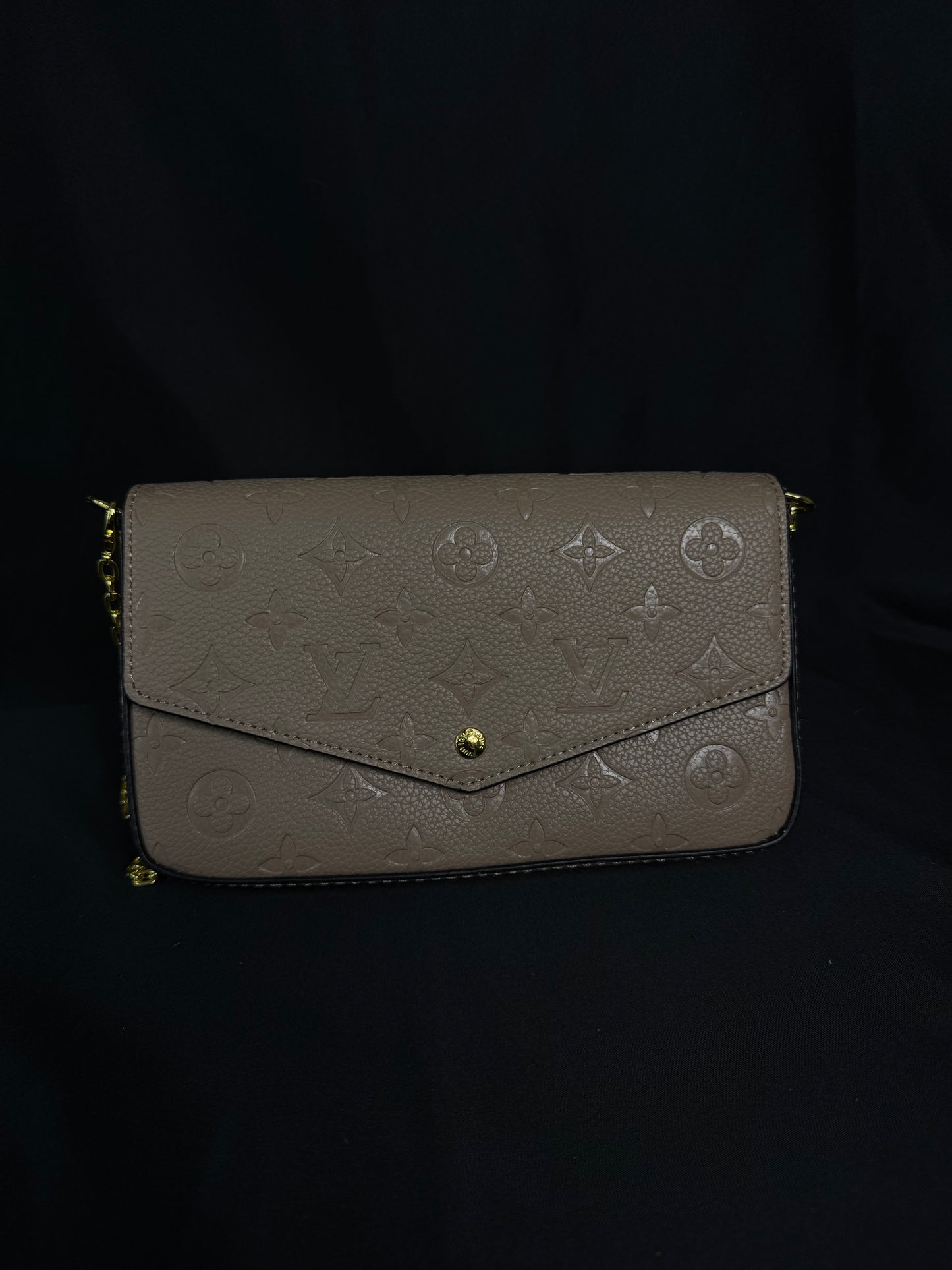 Louis Vuitton Felicie Pochette Beige 3PZ