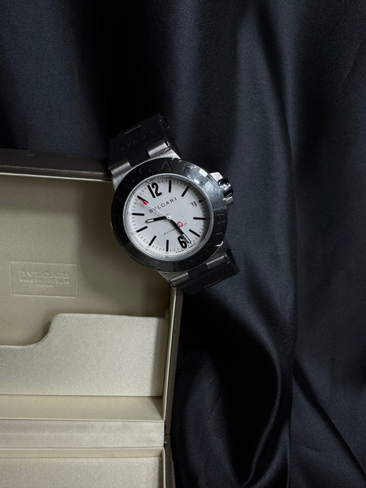 Bvlgari – Aluminium Classic White Dial