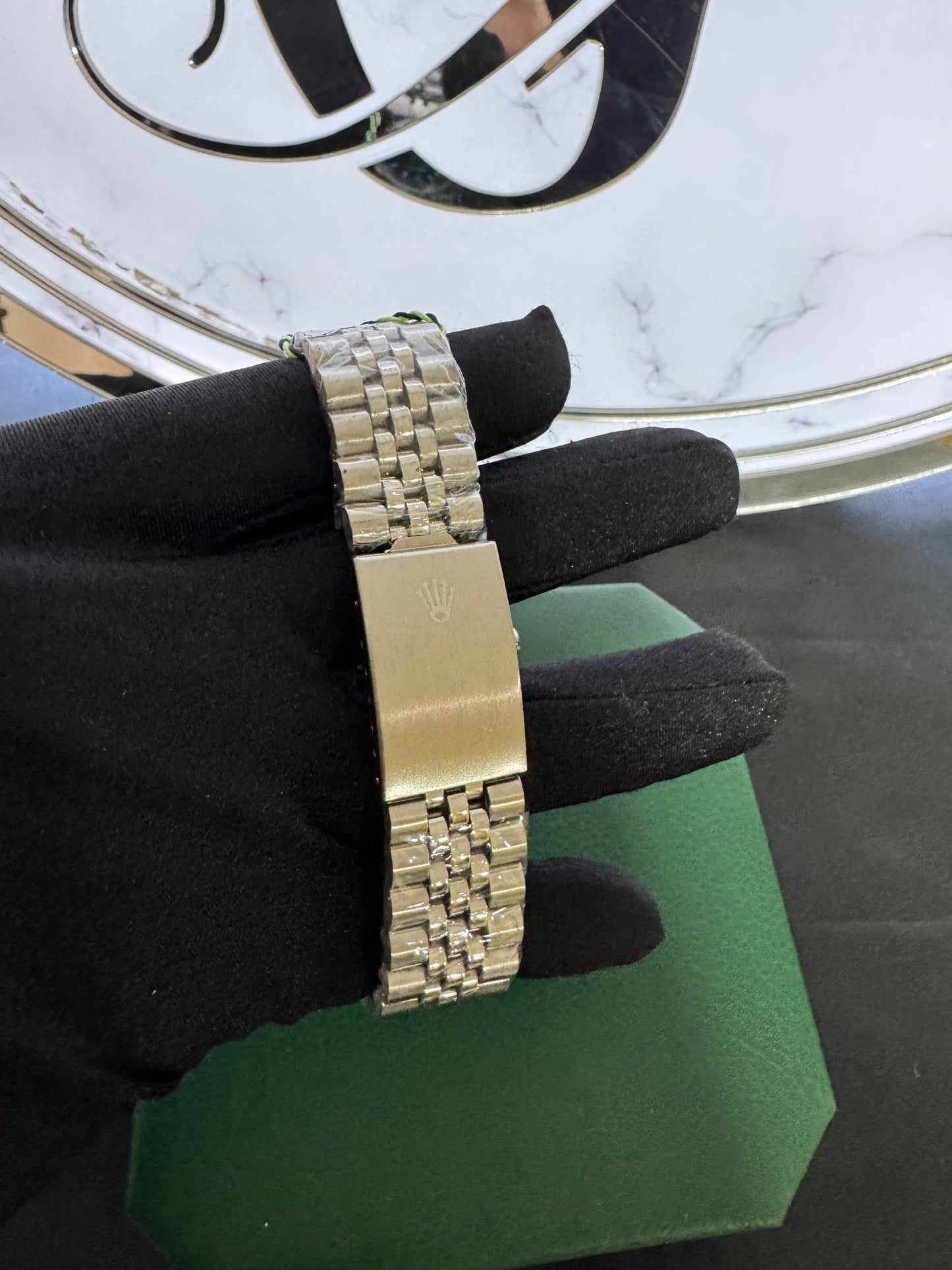 Reloj Rolex Date Just Azul