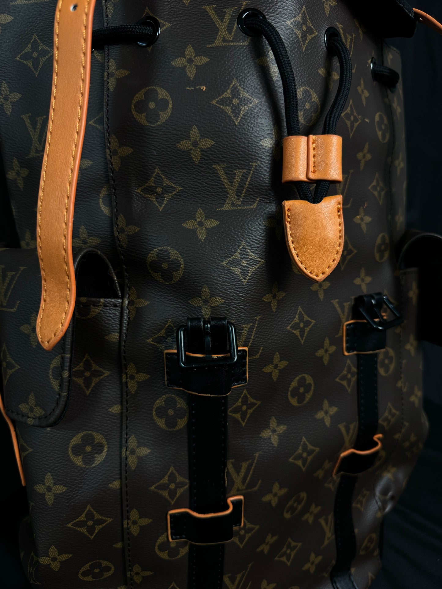 Louis Vuitton Christopher Backpack MM Brown Monogram