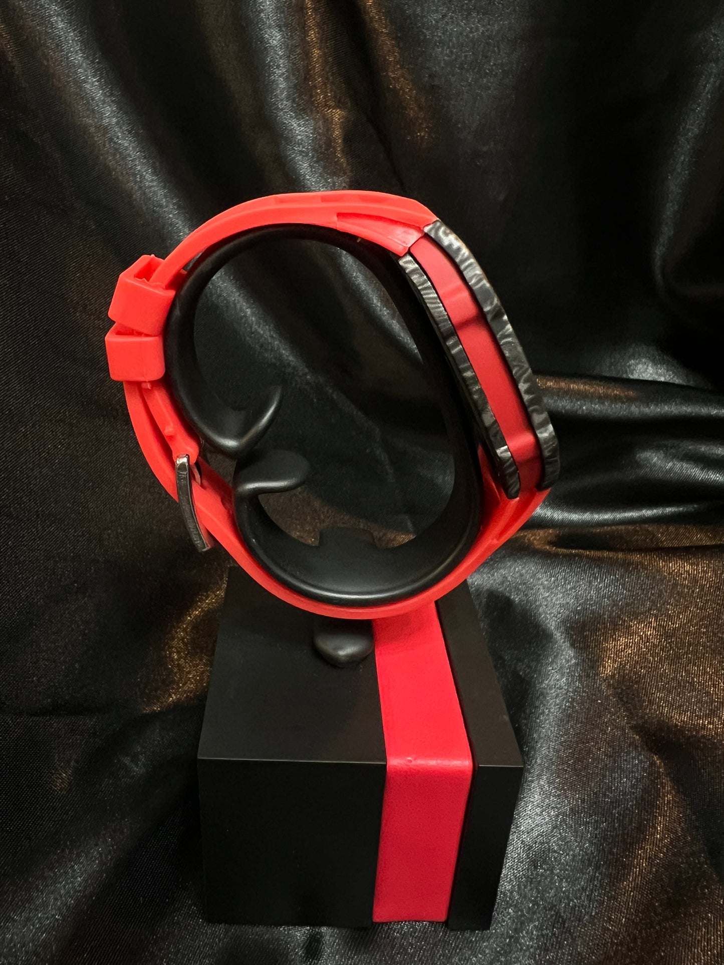 Richard Mille 67-02 Negro Extensible Rojo