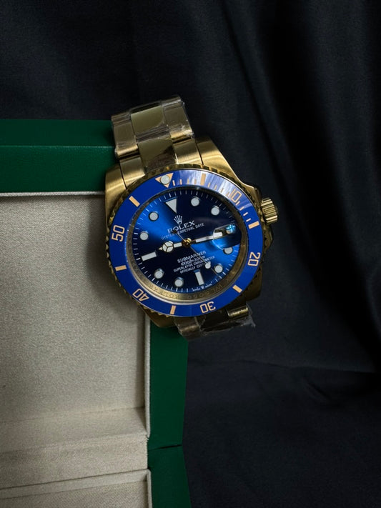 Rolex Submariner Date "Bluesy" Full Gold