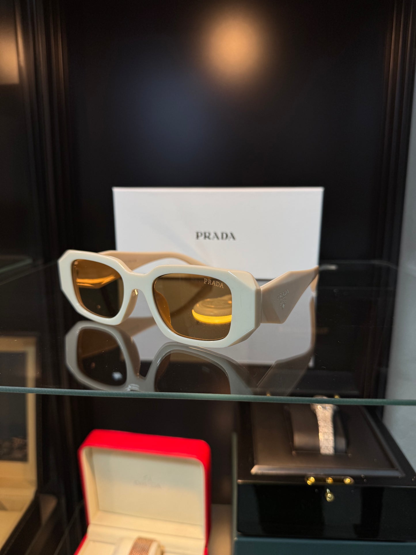 Lentes Prada Blancos