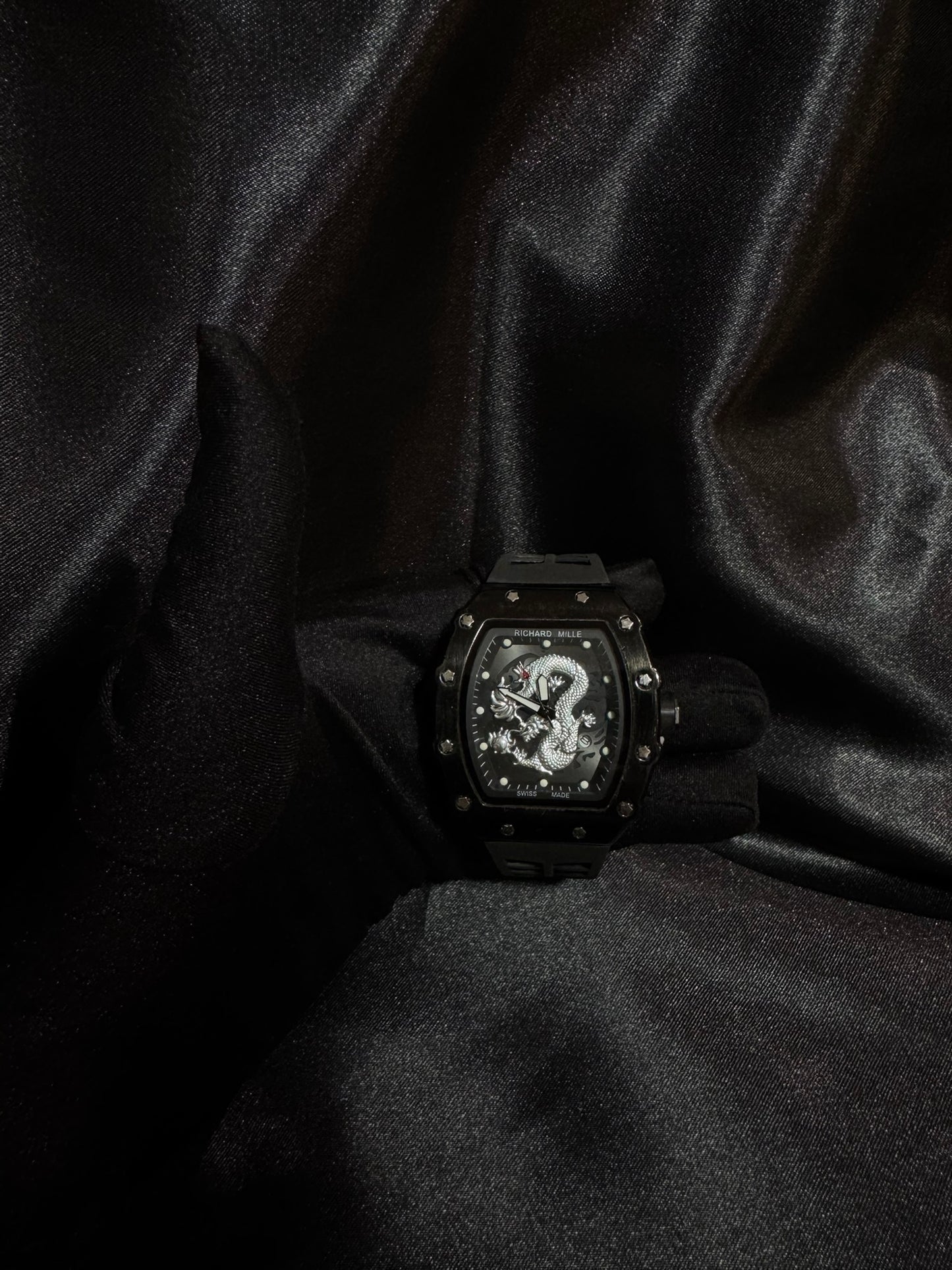 Reloj Richard Dragón Negro
