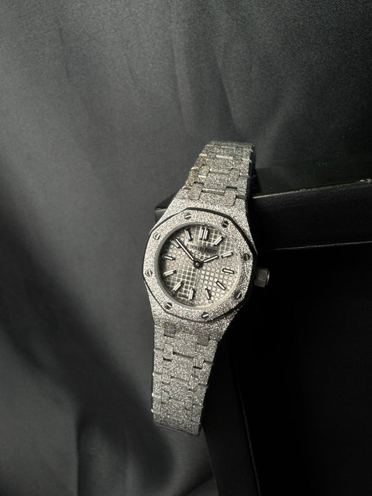 AP Royal Oak Mini Frosted Gold