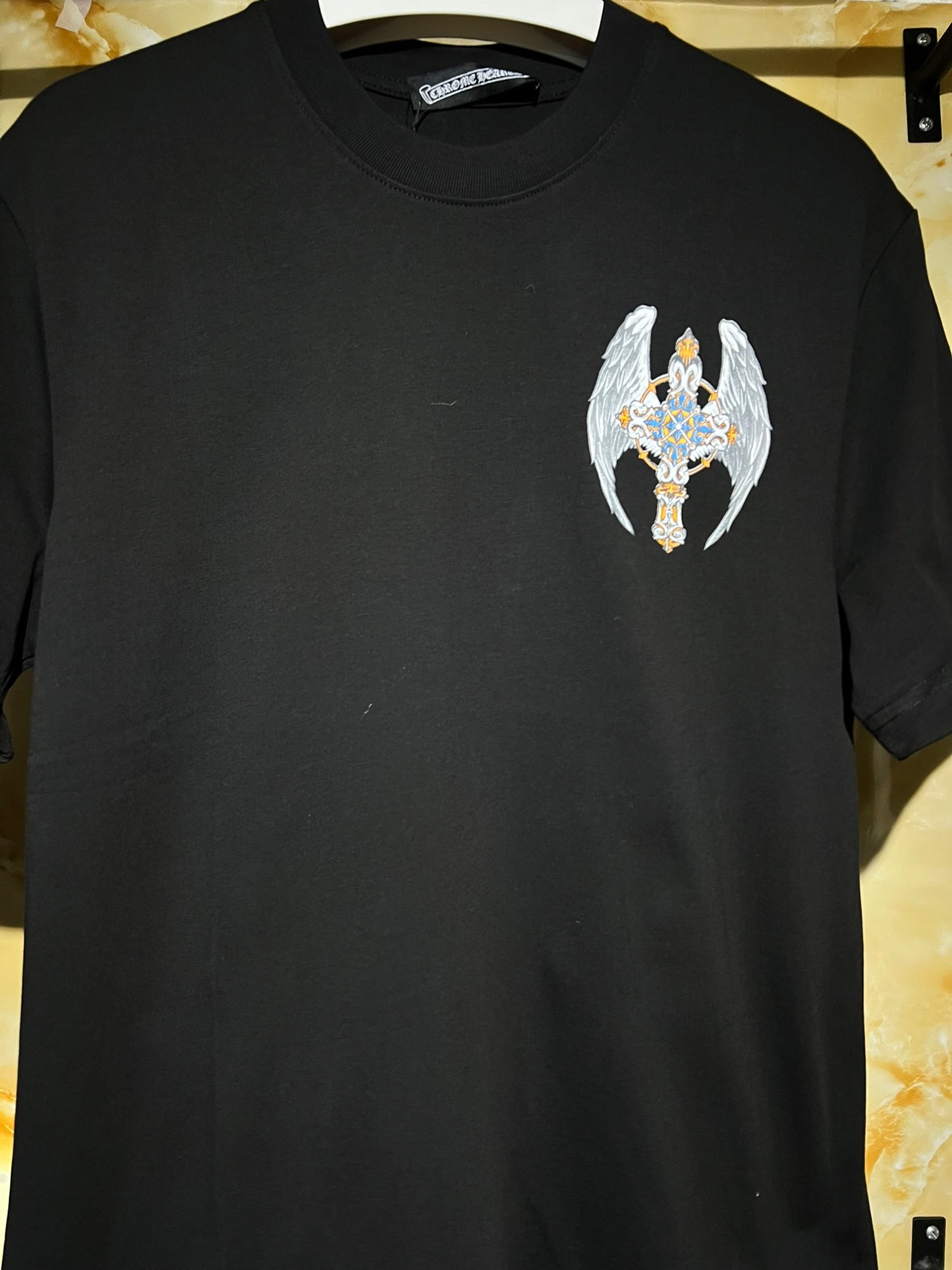 Chrome Hearts Wings Tee Negra